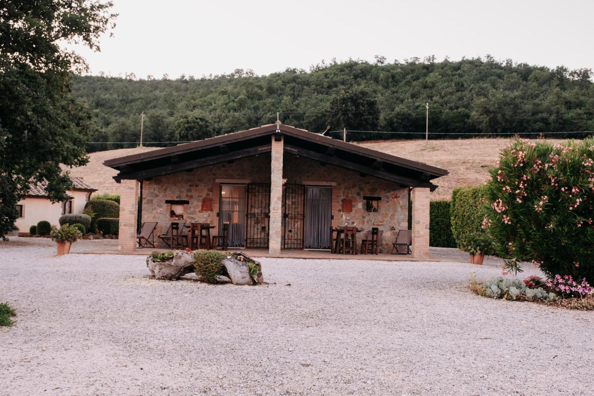 Poggio Al Vento Villa Manciano Bagian luar foto