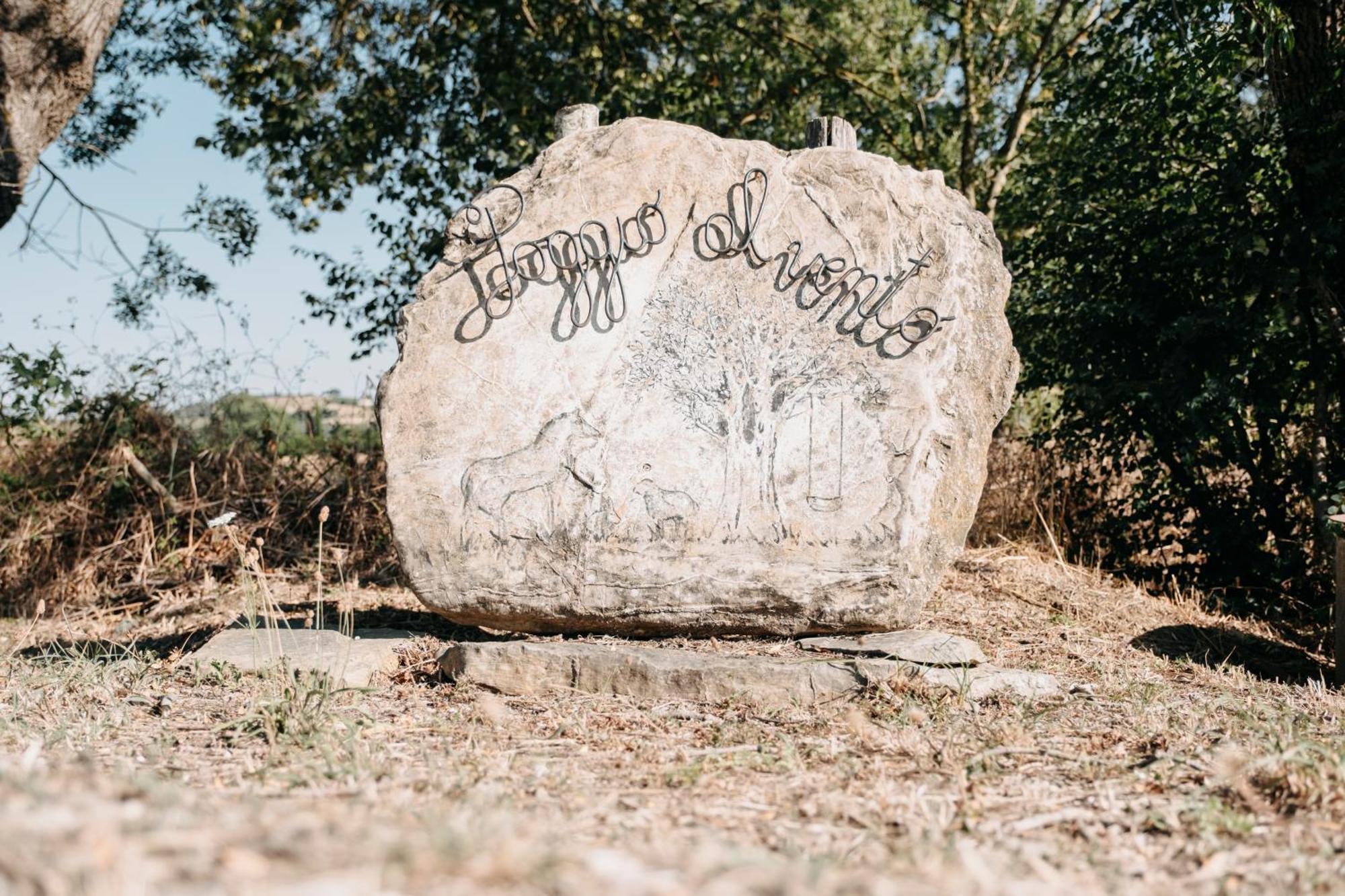 Poggio Al Vento Villa Manciano Bagian luar foto