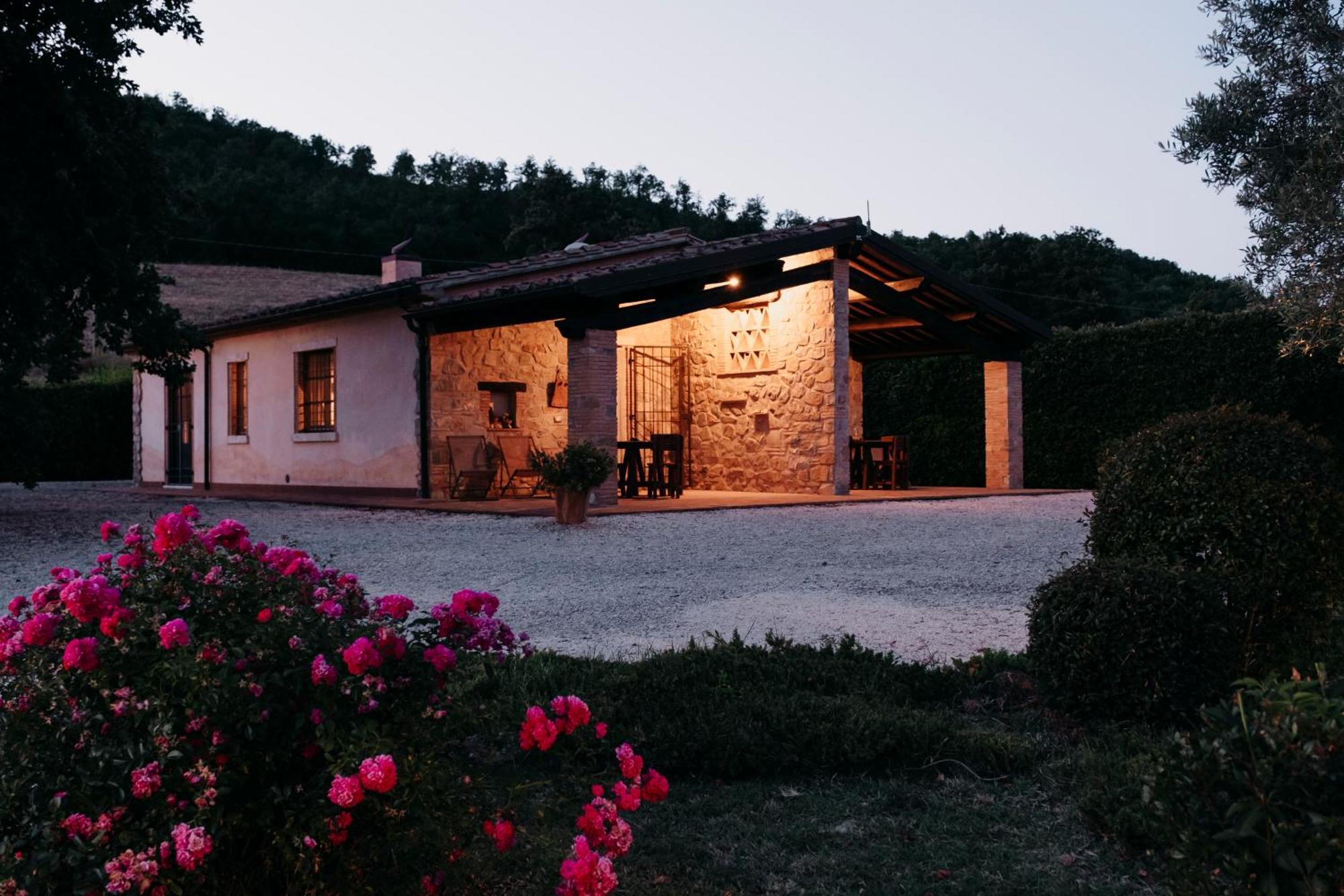 Poggio Al Vento Villa Manciano Bagian luar foto